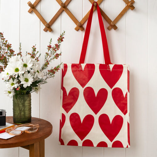Rex Shopping bag - Hearts