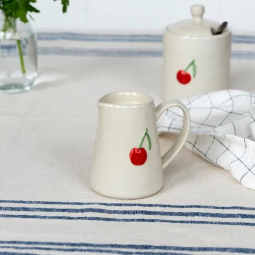 Stoneware Mini Cherry Jug