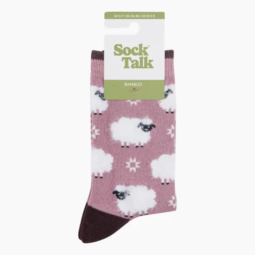 Pink Sheep Women's Fluffy Bamboo Socks