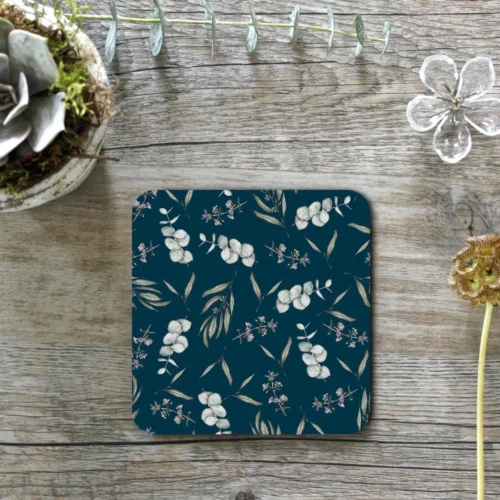 Toasted Crumpet Eucalyptus Noir Coasters