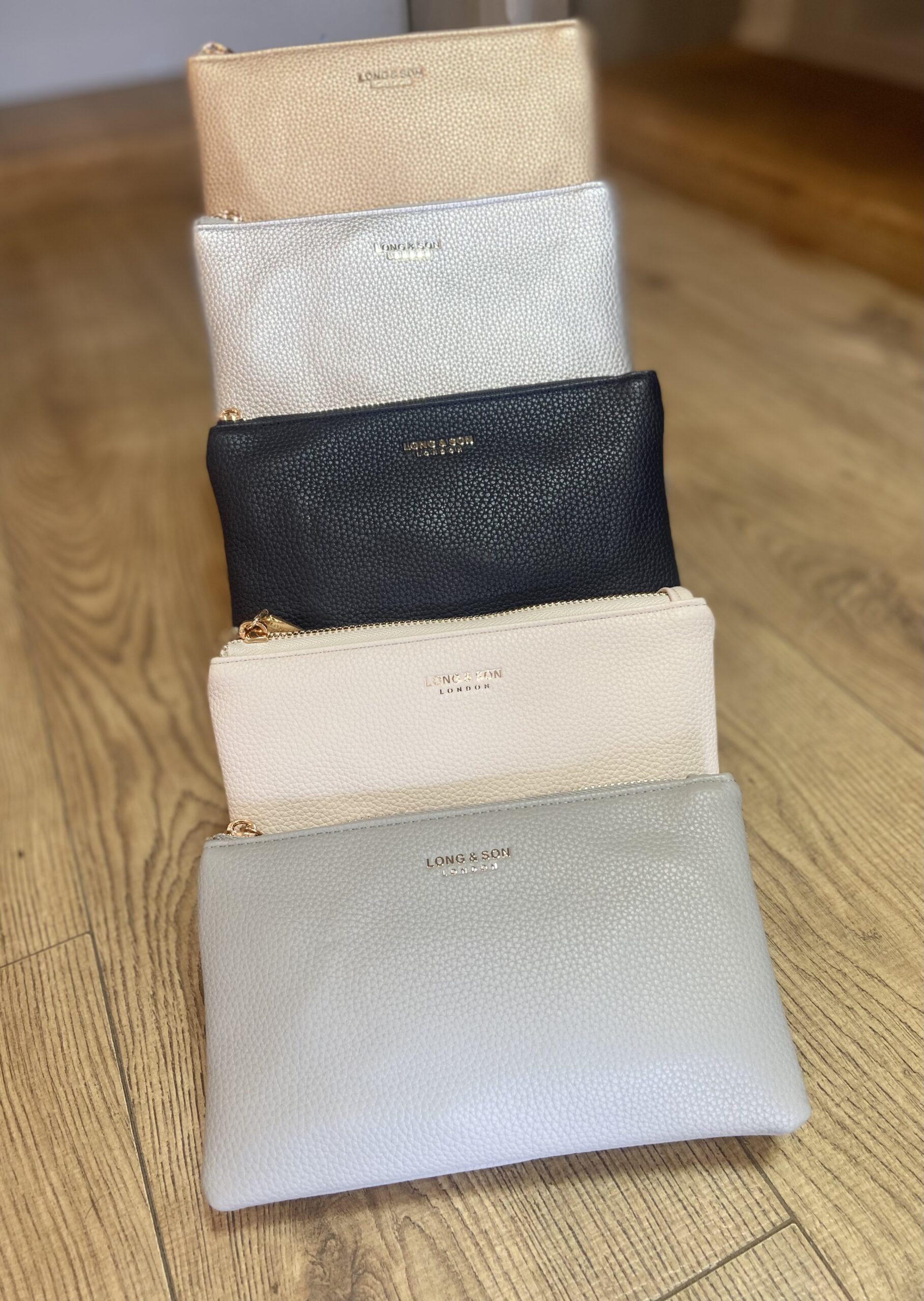 L&S Clutch With Long & Wrist Strap