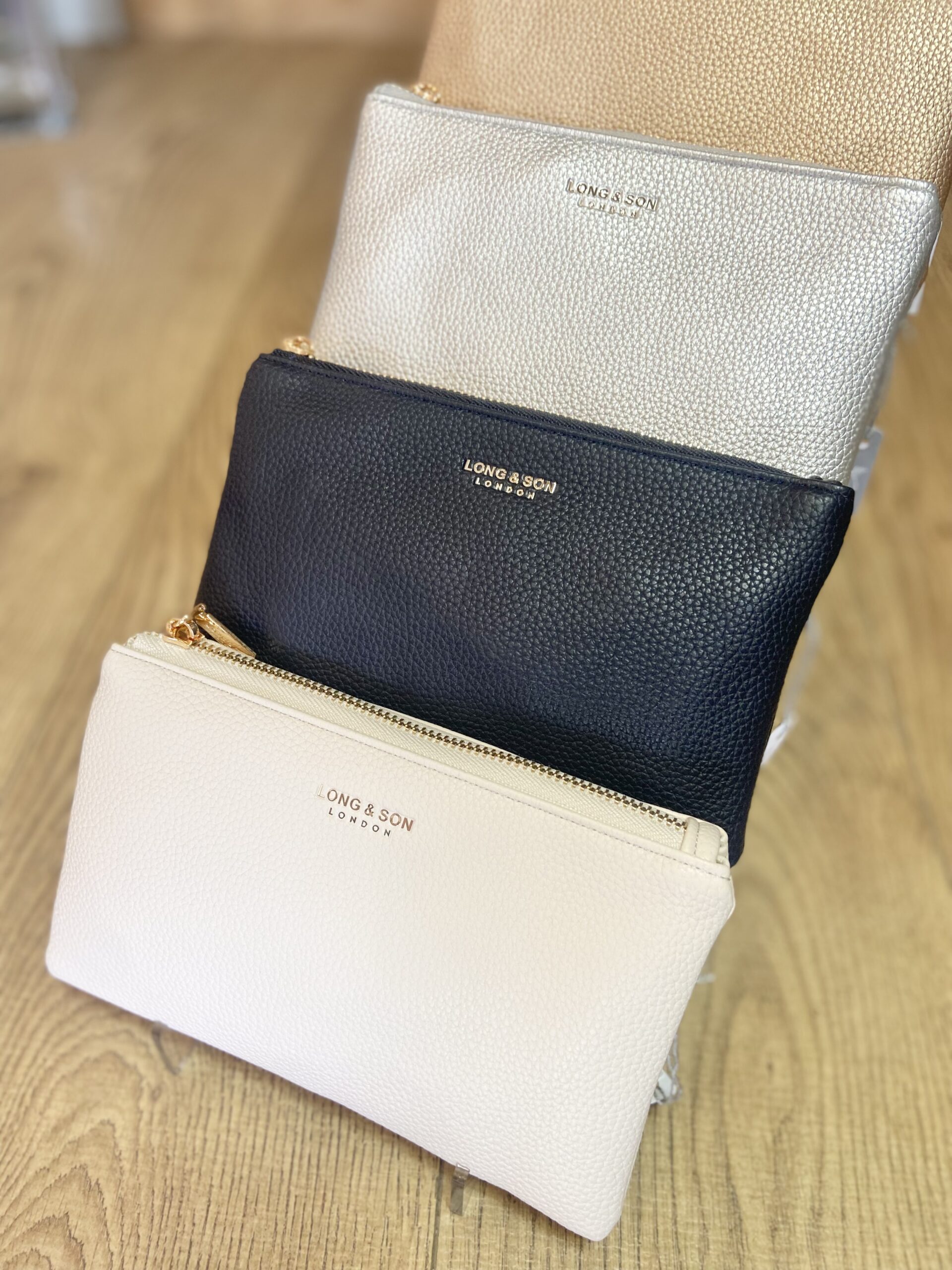 L&S Clutch With Long & Wrist Strap - Image 2