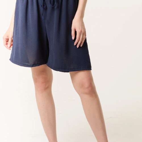 Relaxed Fit Pocket Shorts - Navy