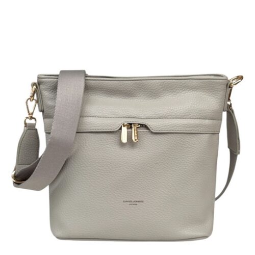 David Jones Warm Grey Cross Body Bag