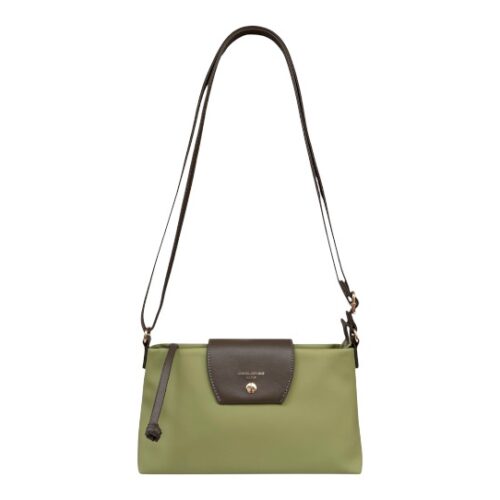 Cross Body Pouch - Moss Green