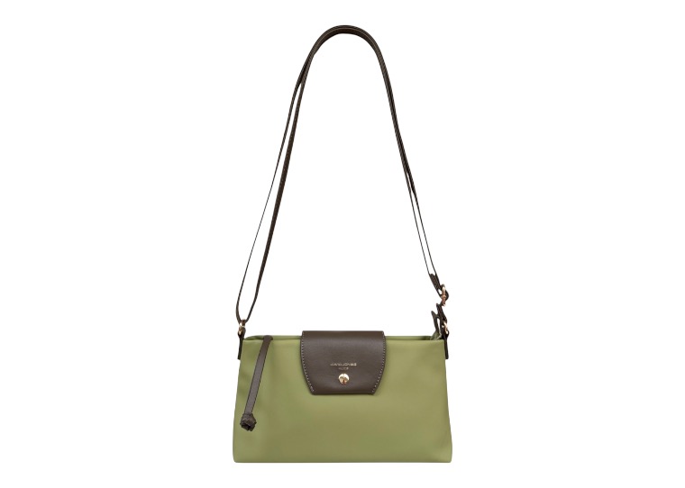 Cross Body Pouch - Moss Green