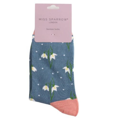 Miss Sparrow - Snowdrops Ladies Socks