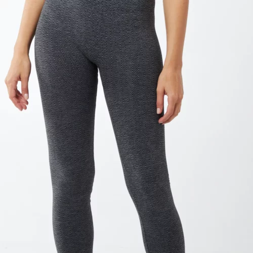 Zig Zag Grey Leggings