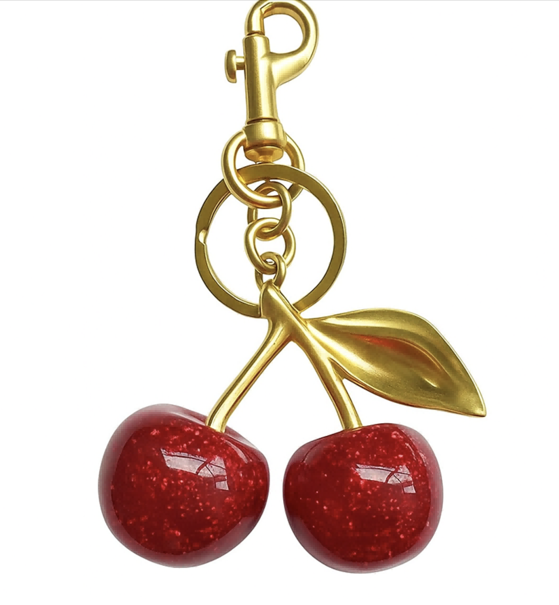Cherry Keyring/Handbag Charm