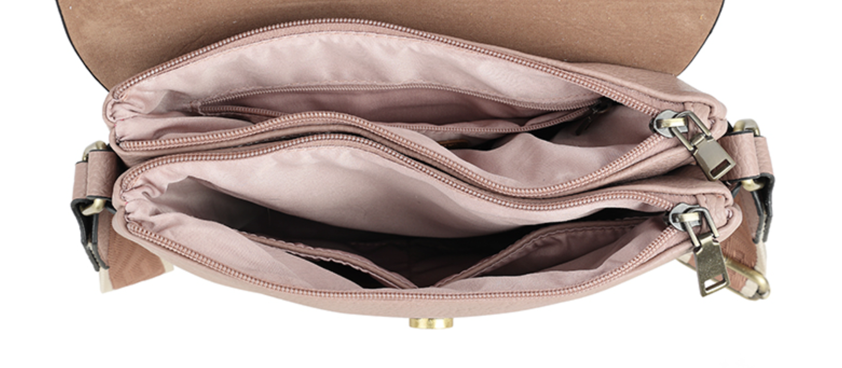 L&S Soft Cross Body Bag - Navy - Image 4
