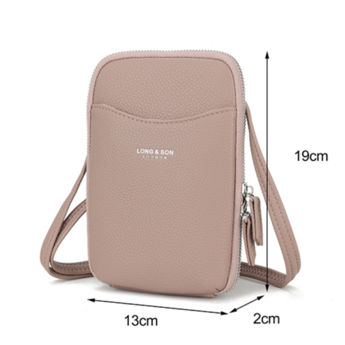 Dusky Pink Phone Bag
