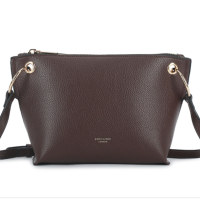 Long & Son Hoops Cross Body - Chocolate